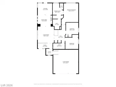 11229 Vintners Lane, Las Vegas, NV 89138 Floor Plan