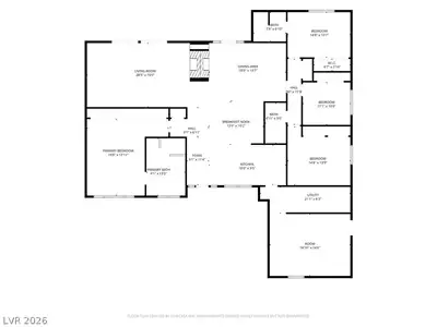 2908 Mason Avenue, Las Vegas, NV 89102 Floor Plan