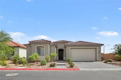6412 Belgrossa Bend Street, Las Vegas, NV 89166 Front of Structure