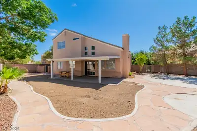 3309 Barnstaple Court, Las Vegas, NV 89129 Back of Structure