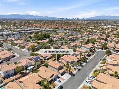 35 Avenida Arenas, Henderson, NV 89074 Aerial View