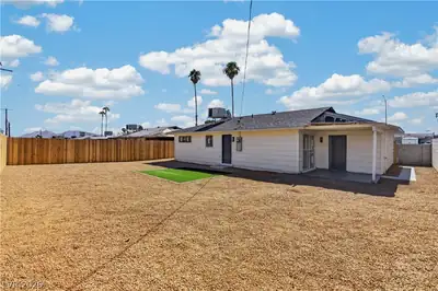708 Van Ert Avenue, North Las Vegas, NV 89030 Back of Structure