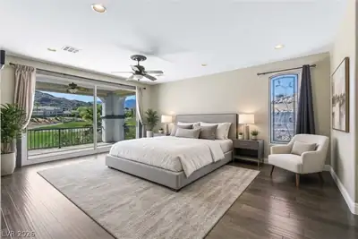 2587 Turtle Head Peak Dr Drive, Las Vegas, NV 89135 Primary Bedroom