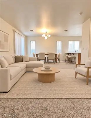 7077 De Paz Way, Las Vegas, NV 89113 Living Room