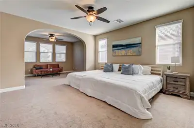7020 Twin Forks Peak Street, Las Vegas, NV 89166 Primary Bedroom