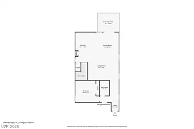10474 Sardegna Street, Las Vegas, NV 89178 Floor Plan