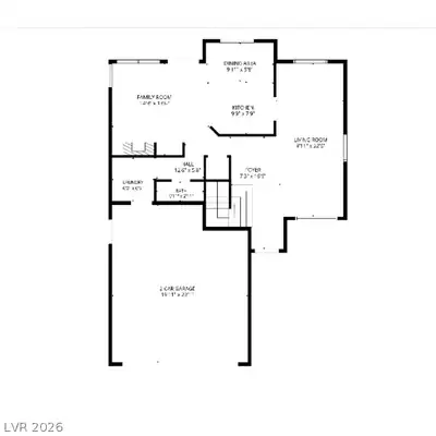 2407 Pebble Springs Court, Henderson, NV 89074 Floor Plan