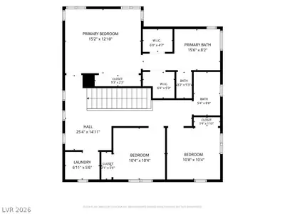 10414 Lilac Square Avenue, Las Vegas, NV 89166 Floor Plan