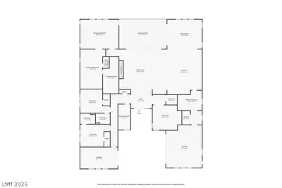 10907 Rossa Peak Avenue, Las Vegas, NV 89135 Floor Plan