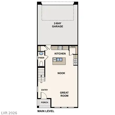 8821 Vanhoy Creek Street, Las Vegas, NV 89166 Floor Plan
