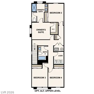 8821 Vanhoy Creek Street, Las Vegas, NV 89166 Floor Plan