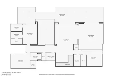 11262 San Terrazo Place, Las Vegas, NV 89141 Floor Plan