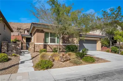 5579 Bethany Bend Drive, Las Vegas, NV 89135 Front of Structure