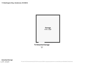 11 Washington Way, Henderson, NV 89015 Floor Plan