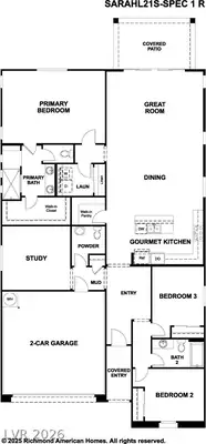 4325 South Twin Falls Street Lot # 20/3, Pahrump, NV 89048 Floor Plan