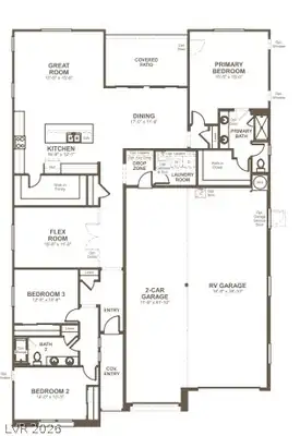 4336 South Twin Falls Street Lot 24-3, Pahrump, NV 89048 Floor Plan