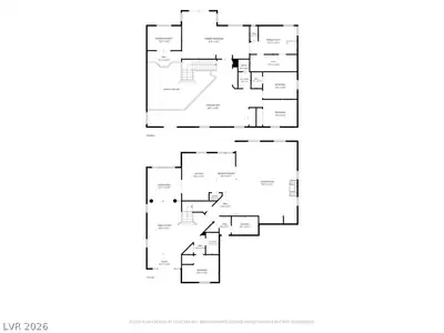2526 Vintage Rose Avenue, Henderson, NV 89052 Floor Plan