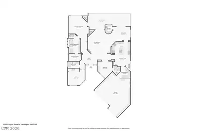 9253 Canyon Mesa Drive, Las Vegas, NV 89144 Floor Plan