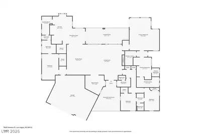 7625 Vedena Place, Las Vegas, NV 89113 Floor Plan