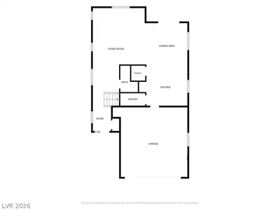 442 Barcarolle Lane, Henderson, NV 89011 Floor Plan