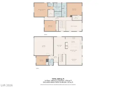 8204 Amtrak Express Avenue, Las Vegas, NV 89131 Floor Plan