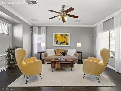6505 Sierra Sands Street, North Las Vegas, NV 89086 Living Room