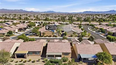 7725 Island Rail Drive, North Las Vegas, NV 89084 Aerial View