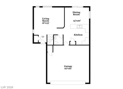5013 Drifting Creek Avenue, Las Vegas, NV 89130 Floor Plan
