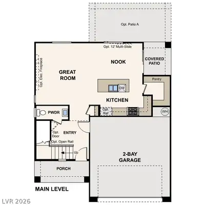 10748 Birch Meadows Avenue, Las Vegas, NV 89166 Floor Plan