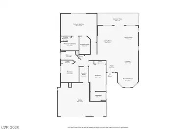 10404 Back Plains Drive, Las Vegas, NV 89134 Floor Plan