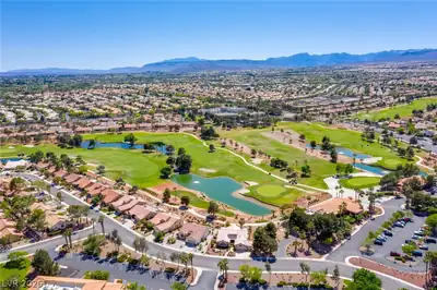 10404 Back Plains Drive, Las Vegas, NV 89134 Aerial View