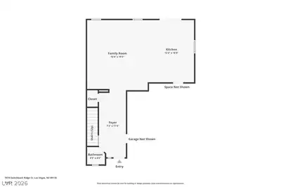 7074 Switchback Ridge Court, Las Vegas, NV 89118 Floor Plan