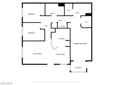 9303 Gilcrease Avenue 2179, Las Vegas, NV 89149 Floor Plan