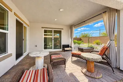 6833 Toll Mountain Street, North Las Vegas, NV 89086 Patio