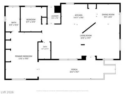 641 Mount Blackburn Lane, Boulder City, NV 89005 Floor Plan