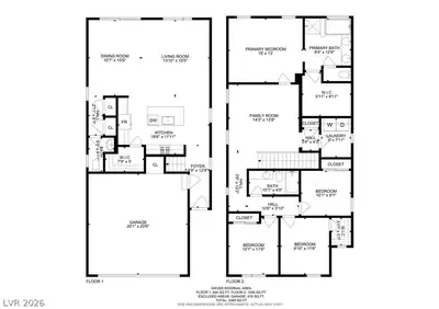 1535 Pacific Baza Street, Las Vegas, NV 89138 Floor Plan