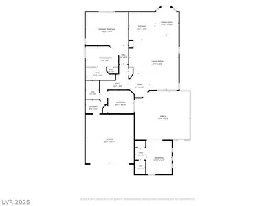 1035 New Creek Avenue, Henderson, NV 89015 Floor Plan