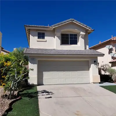 805 Old Mine Creek Lane, Las Vegas, NV 89134 Front of Structure