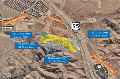 Dawson Avenue, Henderson, NV 89002 Plat Map