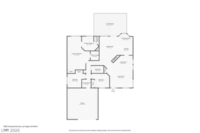 7625 Twisted Pine Avenue, Las Vegas, NV 89131 Floor Plan