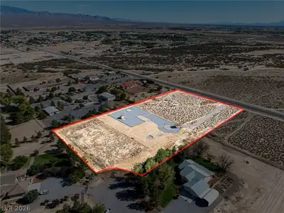 1281 West Silver Sage Drive, Pahrump, NV 89060 Aerial View