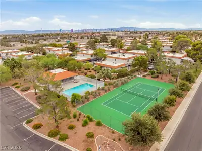 1101 Willow Tree Drive D, Las Vegas, NV 89128 Aerial View