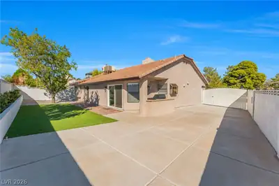 6105 Sadler Drive, Las Vegas, NV 89130 Back of Structure