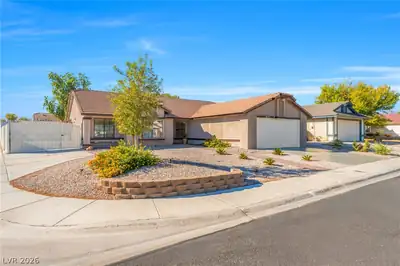 6105 Sadler Drive, Las Vegas, NV 89130 Front of Structure