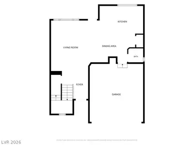 10311 Elmwood Glen Avenue, Las Vegas, NV 89166 Floor Plan