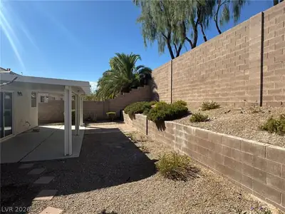 3720 Shimmering Creek Avenue, North Las Vegas, NV 89031 Yard