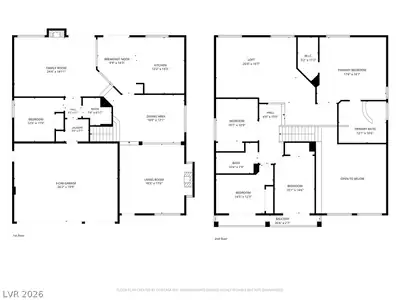 664 Pacific Star Court, Las Vegas, NV 89183 Floor Plan