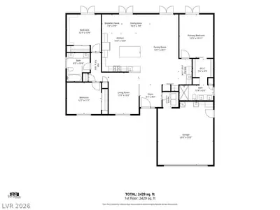 3700 Briarglen Lane, Las Vegas, NV 89108 Floor Plan