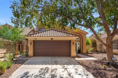 8325 Sky Canyon Court, Las Vegas, NV 89128 Front of Structure