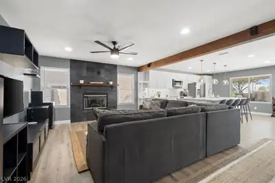 8325 Sky Canyon Court, Las Vegas, NV 89128 Living Room